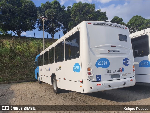 Santa Zita Transportes Coletivos 21274 na cidade de Viana, Espírito Santo, Brasil, por Kaique Passos. Número da foto: #9020436.
