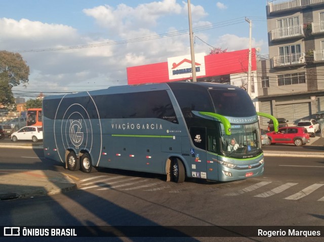 Viação Garcia 8545 na cidade de Ponta Grossa, Paraná, Brasil, por Rogerio Marques. ID da foto: 9021782.