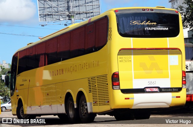 Viação Itapemirim 5861 na cidade de Belém, Pará, Brasil, por Victor Hugo. ID da foto: 9020721.