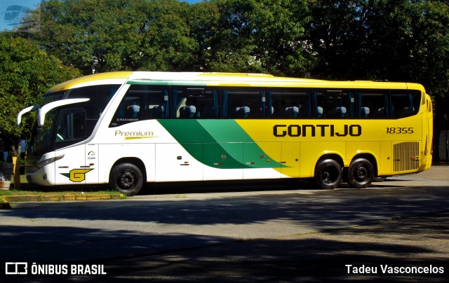 Empresa Gontijo de Transportes 18355 na cidade de São Paulo, São Paulo, Brasil, por Tadeu Vasconcelos. ID da foto: 9023221.