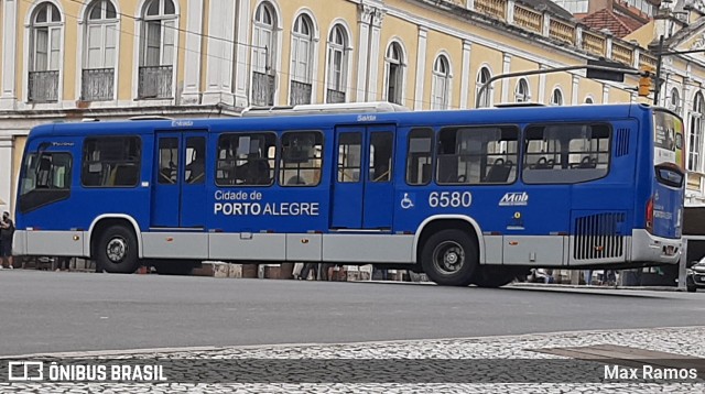 Nortran Transportes Coletivos 6580 na cidade de Porto Alegre, Rio Grande do Sul, Brasil, por Max Ramos. Número da foto: #9023578.