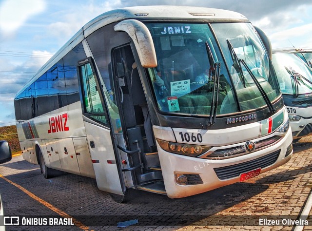 Janiz Transportes 1060 na cidade de Gravataí, Rio Grande do Sul, Brasil, por Elizeu Oliveira. Número da foto: #9025713.