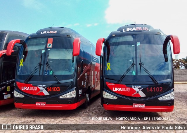 Lirabus 14102 na cidade de Hortolândia, São Paulo, Brasil, por Henrique Alves de Paula Silva. Número da foto: #9026944.