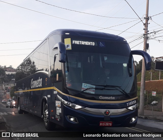 Viação Cometa 719559 na cidade de Campinas, São Paulo, Brasil, por Leonardo Sebastiao dos Santos Rodrigues. Número da foto: #9027065.