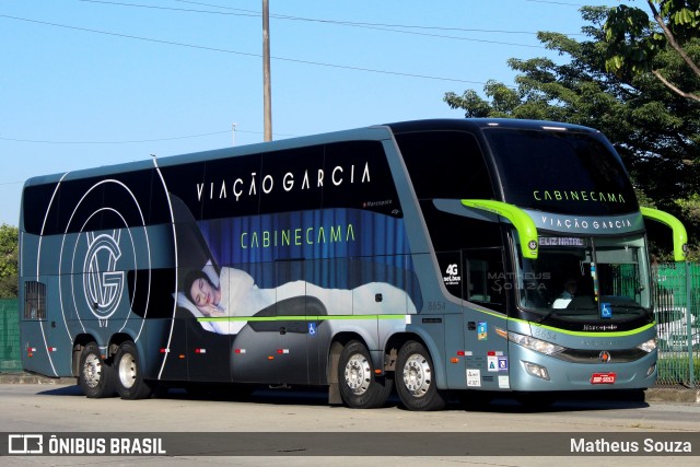 Viação Garcia 8654 na cidade de São Paulo, São Paulo, Brasil, por Matheus Souza. Número da foto: #9026287.