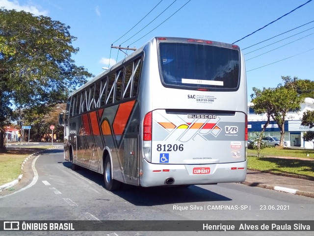 VB Transportes e Turismo 81206 na cidade de Campinas, São Paulo, Brasil, por Henrique Alves de Paula Silva. Número da foto: #9026970.