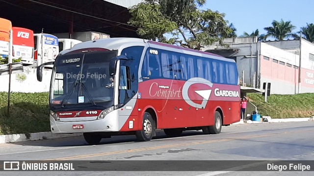 Expresso Gardenia 4110 na cidade de Formiga, Minas Gerais, Brasil, por Diego Felipe. Número da foto: #9029113.