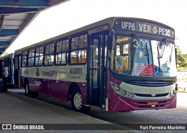 Guajará AI-30911 na cidade de Belém, Pará, Brasil, por Yuri Ferreira Marinho. ID da foto: 9027599.