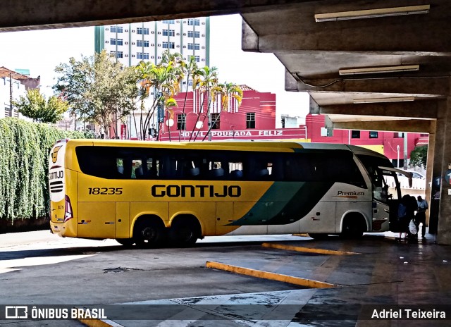 Empresa Gontijo de Transportes 18235 na cidade de Limeira, São Paulo, Brasil, por Adriel Teixeira. Número da foto: #9030419.