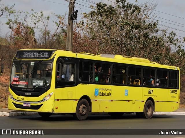 Planeta Transportes 300.759 na cidade de São Luís, Maranhão, Brasil, por João Victor. ID da foto: 9030769.