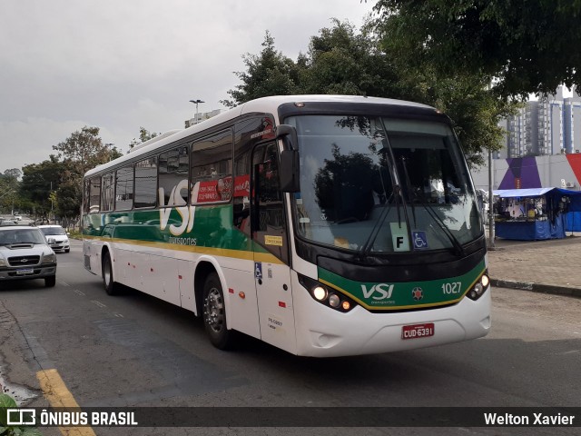 VSI - Viação Santo Ignácio 1027 na cidade de Diadema, São Paulo, Brasil, por Welton Xavier. ID da foto: 9029031.