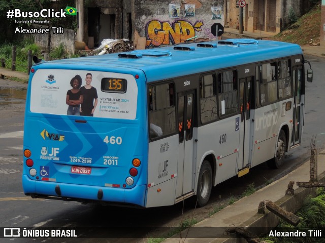 VSFL - Viação São Francisco 460 na cidade de Juiz de Fora, Minas Gerais, Brasil, por Alexandre Tilli. Número da foto: #9028516.