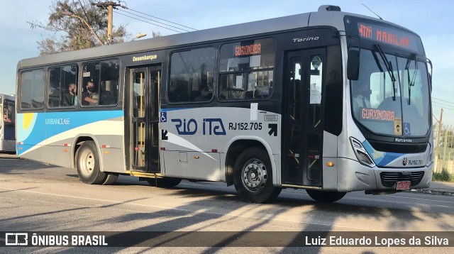 Rio Ita RJ 152.705 na cidade de Niterói, Rio de Janeiro, Brasil, por Luiz Eduardo Lopes da Silva. Número da foto: #9027366.