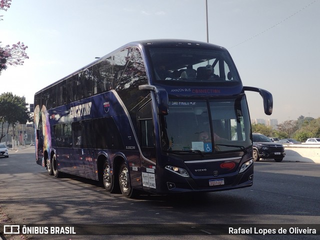 Eucatur - Empresa União Cascavel de Transportes e Turismo 5535 na cidade de São Paulo, São Paulo, Brasil, por Rafael Lopes de Oliveira. Número da foto: #9030031.
