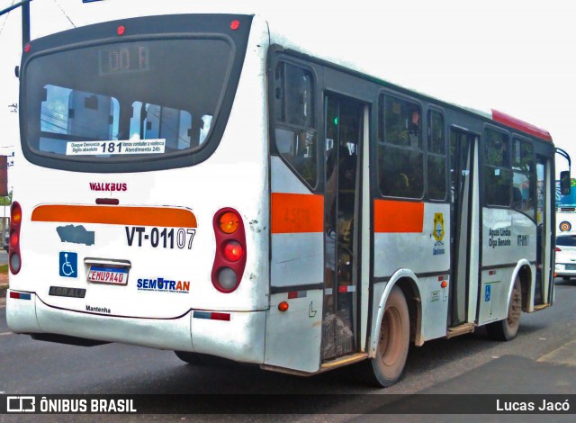 Voyage Transportes VT-01107 na cidade de Ananindeua, Pará, Brasil, por Lucas Jacó. Número da foto: #9030517.