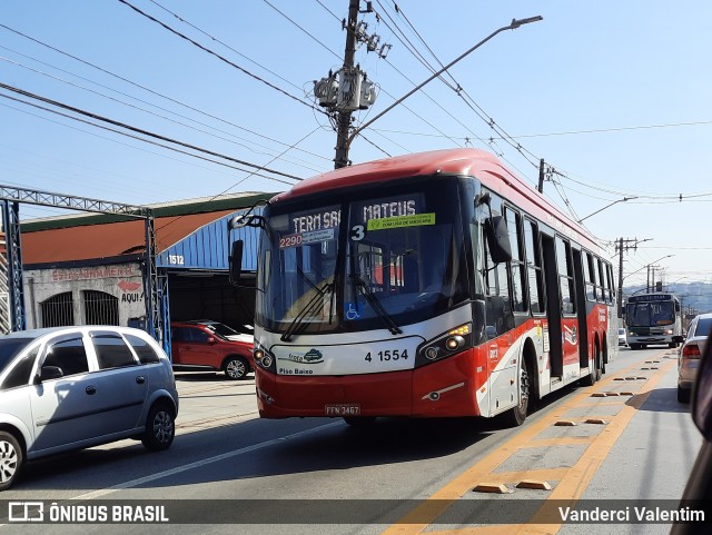 Himalaia Transportes > Ambiental Transportes Urbanos 4 1554 na cidade de São Paulo, São Paulo, Brasil, por Vanderci Valentim. ID da foto: 9030402.