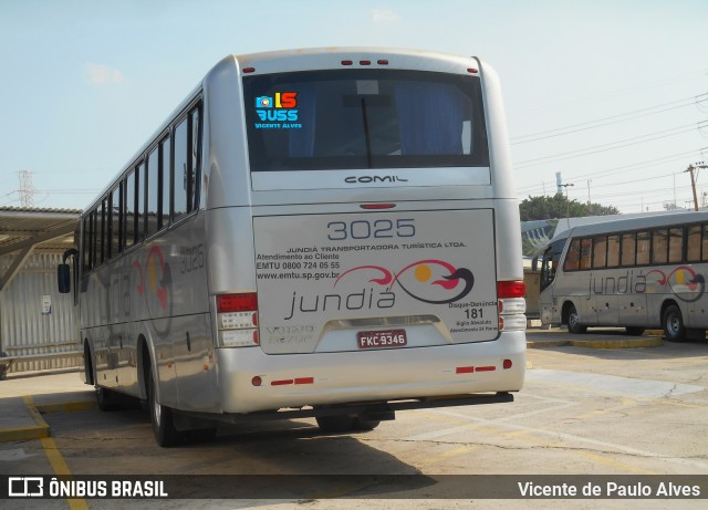 Jundiá Transportadora Turistica 3025 na cidade de Alumínio, São Paulo, Brasil, por Vicente de Paulo Alves. Número da foto: #9028031.