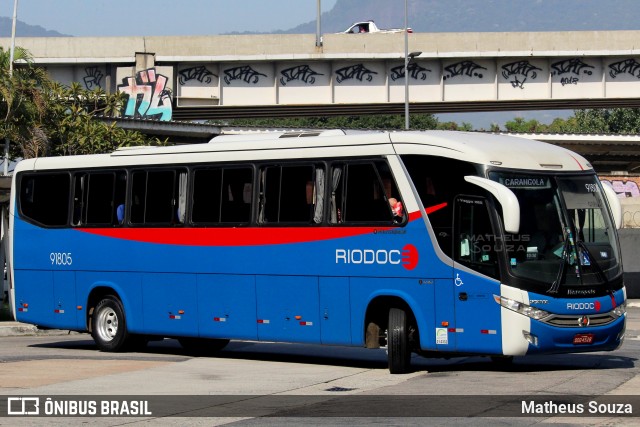 Viação Riodoce 91805 na cidade de Rio de Janeiro, Rio de Janeiro, Brasil, por Matheus Souza. Número da foto: #9029366.