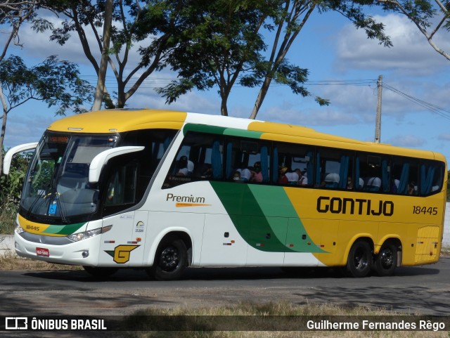 Empresa Gontijo de Transportes 18445 na cidade de Teresina, Piauí, Brasil, por Guilherme Fernandes Rêgo. Número da foto: #9029541.