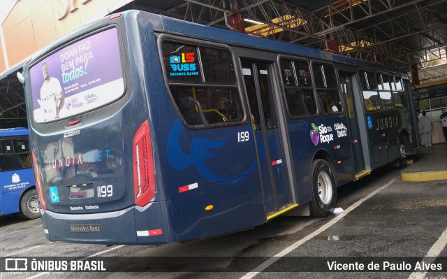 Jundiá Transportadora Turistica 1199 na cidade de São Roque, São Paulo, Brasil, por Vicente de Paulo Alves. Número da foto: #9028173.