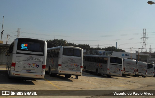 Jundiá Transportadora Turistica 3037 na cidade de Alumínio, São Paulo, Brasil, por Vicente de Paulo Alves. Número da foto: #9028024.
