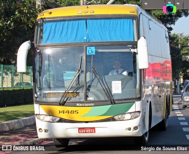 Empresa Gontijo de Transportes 14485 na cidade de São Paulo, São Paulo, Brasil, por Sérgio de Sousa Elias. Número da foto: #9030029.