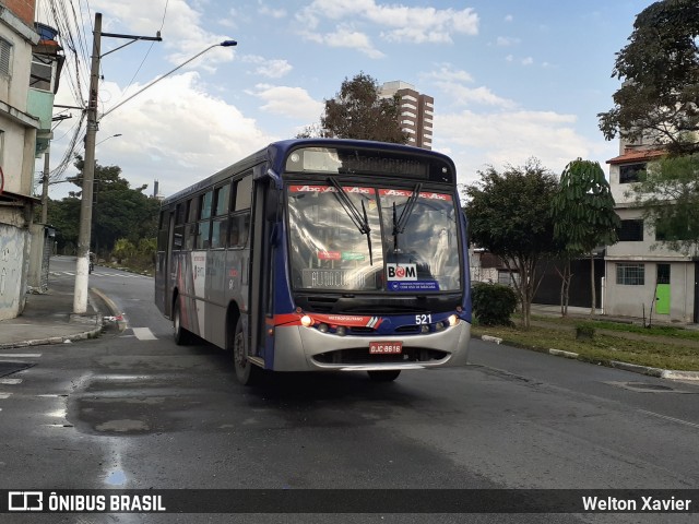 Auto Viação ABC 521 na cidade de Diadema, São Paulo, Brasil, por Welton Xavier. ID da foto: 9029028.