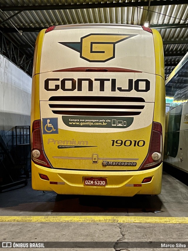 Empresa Gontijo de Transportes 19010 na cidade de Aracaju, Sergipe, Brasil, por Marco Silva. Número da foto: #9030532.