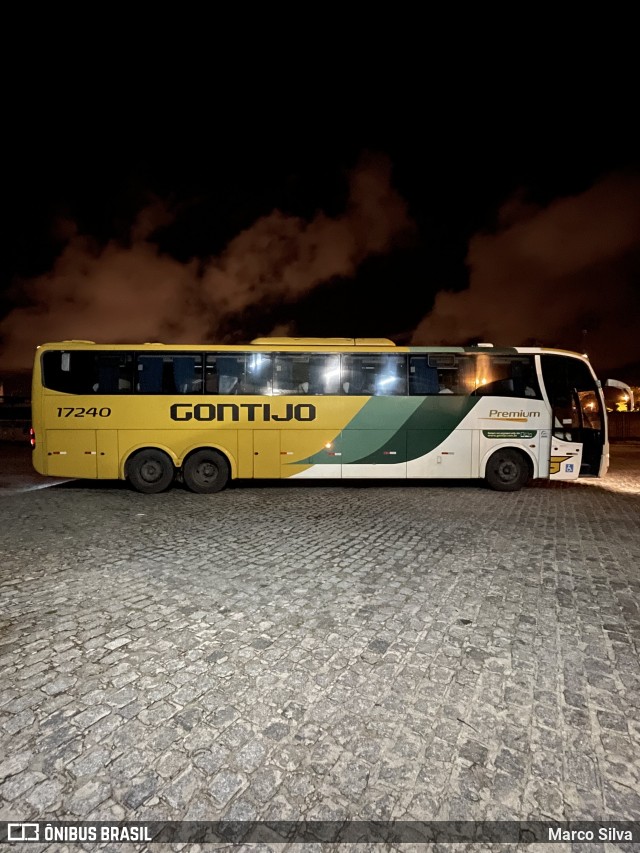 Empresa Gontijo de Transportes 17240 na cidade de Aracaju, Sergipe, Brasil, por Marco Silva. Número da foto: #9030606.