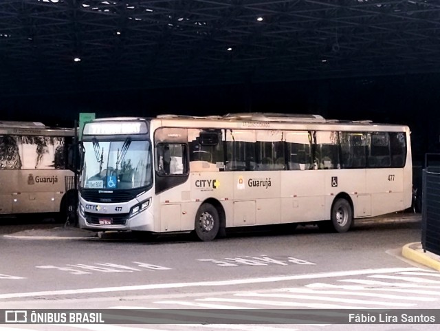 City Transporte Urbano Intermodal - Guarujá 477 na cidade de Guarujá, São Paulo, Brasil, por Fábio Lira Santos. ID da foto: 9031054.