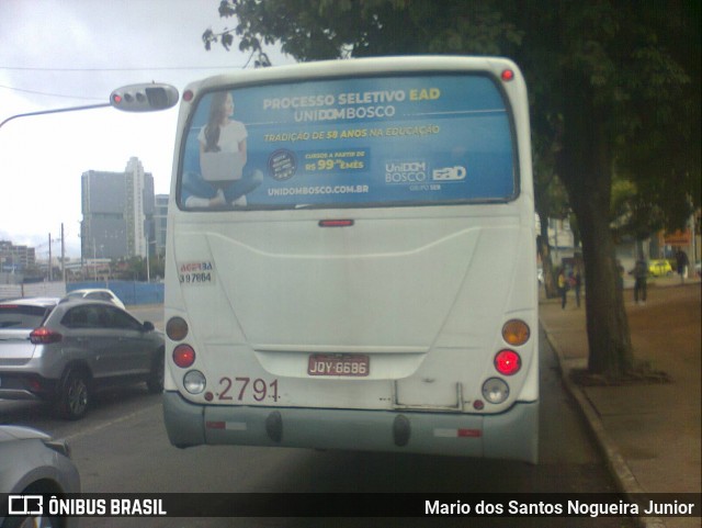 Expresso Metropolitano Transportes 2791 na cidade de Salvador, Bahia, Brasil, por Mario dos Santos Nogueira Junior. Número da foto: #9031862.