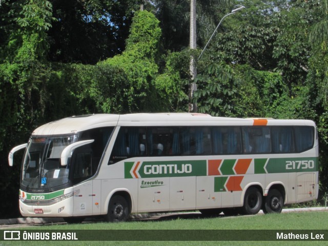 Empresa Gontijo de Transportes 21750 na cidade de Recife, Pernambuco, Brasil, por Matheus Lex. Número da foto: #9031003.