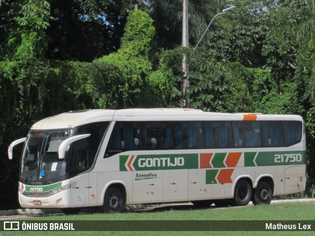 Empresa Gontijo de Transportes 21750 na cidade de Recife, Pernambuco, Brasil, por Matheus Lex. ID da foto: 9031003.