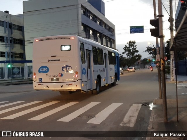 Viação Praia Sol 12260 na cidade de Vila Velha, Espírito Santo, Brasil, por Kaique Passos. Número da foto: #9031860.