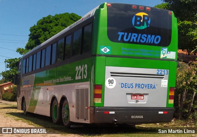 BR Turismo 2213 na cidade de José de Freitas, Piauí, Brasil, por San Martin Lima. ID da foto: 9031650.