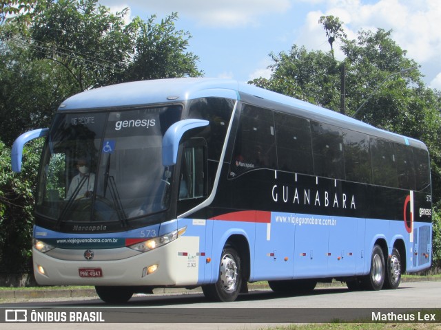 Expresso Guanabara 573 na cidade de Recife, Pernambuco, Brasil, por Matheus Lex. Número da foto: #9030951.
