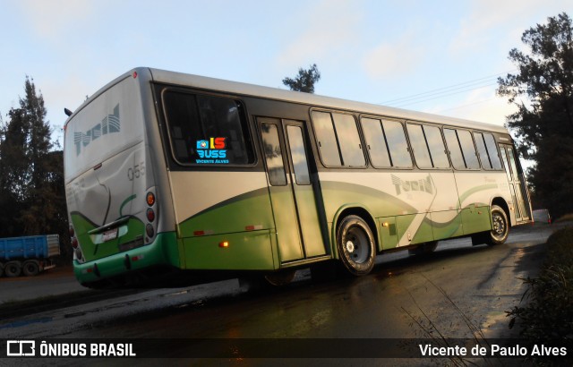 Turin Transportes 055 na cidade de Ouro Branco, Minas Gerais, Brasil, por Vicente de Paulo Alves. ID da foto: 9031948.