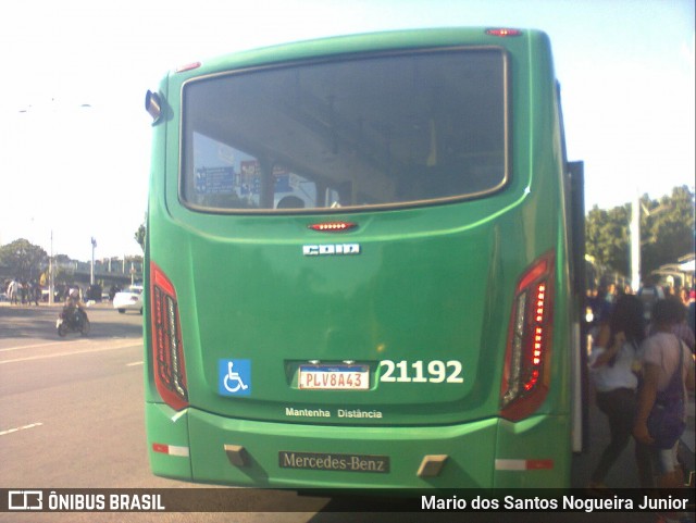 OT Trans - Ótima Salvador Transportes 21192 na cidade de Salvador, Bahia, Brasil, por Mario dos Santos Nogueira Junior. Número da foto: #9031824.