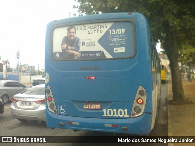 Concessionária Salvador Norte - CSN Transportes 10101 na cidade de Salvador, Bahia, Brasil, por Mario dos Santos Nogueira Junior. ID da foto: 9031852.