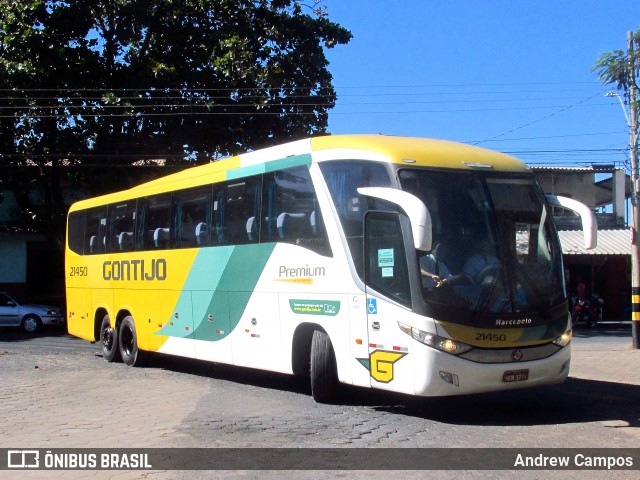 Empresa Gontijo de Transportes 21450 na cidade de Pirapora, Minas Gerais, Brasil, por Andrew Campos. ID da foto: 9033720.