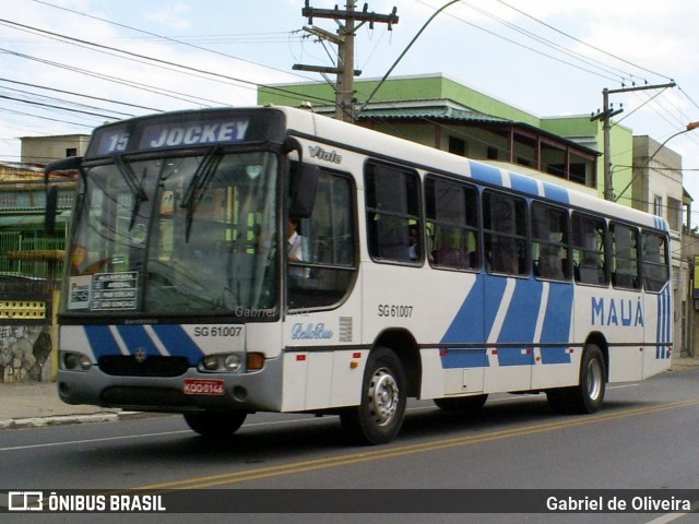 Viação Mauá SG 61.007 na cidade de São Gonçalo, Rio de Janeiro, Brasil, por Gabriel de Oliveira. Número da foto: #9032511.