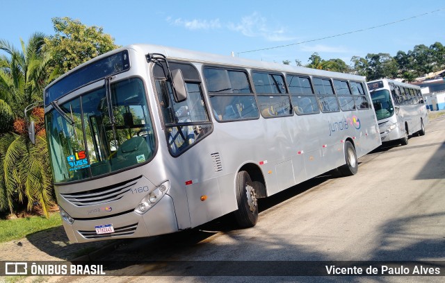 Jundiá Transportadora Turistica 1160 na cidade de Mairinque, São Paulo, Brasil, por Vicente de Paulo Alves. Número da foto: #9030981.