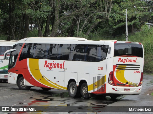 Viação Regional 2287 na cidade de Salvador, Bahia, Brasil, por Matheus Lex. Número da foto: #9031038.
