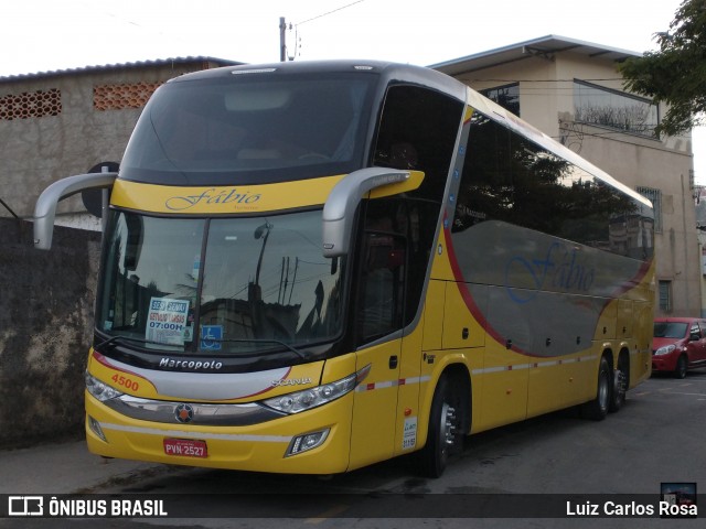 Fábio Turismo 4500 na cidade de Juiz de Fora, Minas Gerais, Brasil, por Luiz Carlos Rosa. ID da foto: 9033444.