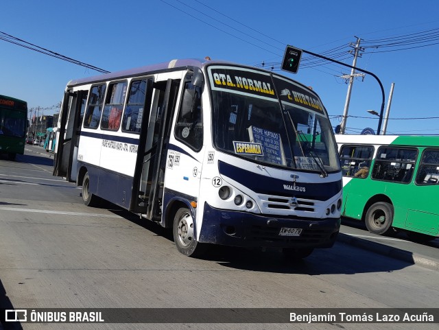 Transportes Líder 12 na cidade de Maipú, Santiago, Metropolitana de Santiago, Chile, por Benjamín Tomás Lazo Acuña. ID da foto: 9033891.