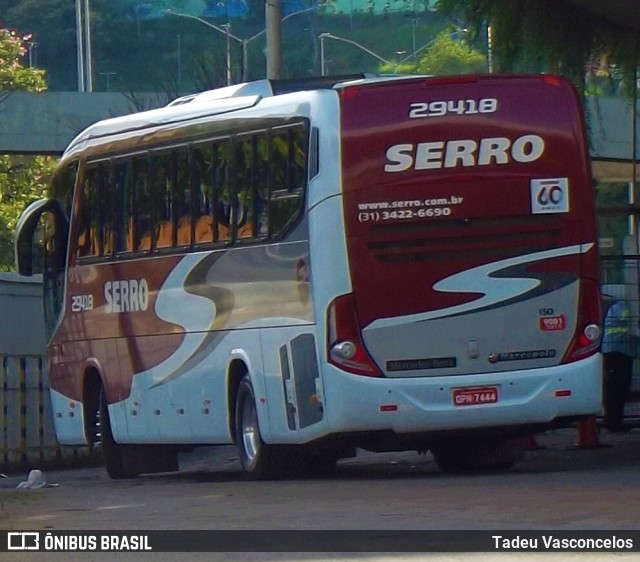 Viação Serro 29418 na cidade de Belo Horizonte, Minas Gerais, Brasil, por Tadeu Vasconcelos. ID da foto: 9031632.