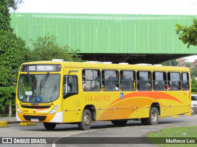 Via Metro Transportes Urbanos 3350 na cidade de Ilhéus, Bahia, Brasil, por Matheus Lex. Número da foto: #9030948.