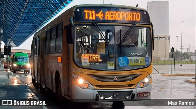 Companhia Carris Porto-Alegrense 0816 na cidade de Porto Alegre, Rio Grande do Sul, Brasil, por Max Ramos. Número da foto: #9031767.