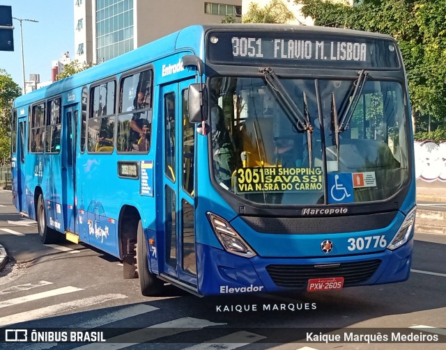 Transcbel 30776 na cidade de Belo Horizonte, Minas Gerais, Brasil, por Kaique Marquês Medeiros . Número da foto: #9034037.