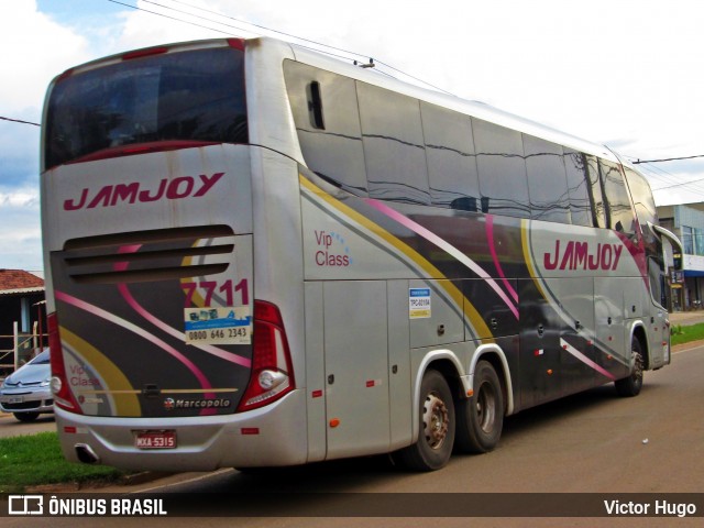 Viação Jam Joy 7711 na cidade de Marabá, Pará, Brasil, por Victor Hugo. Número da foto: #9034888.